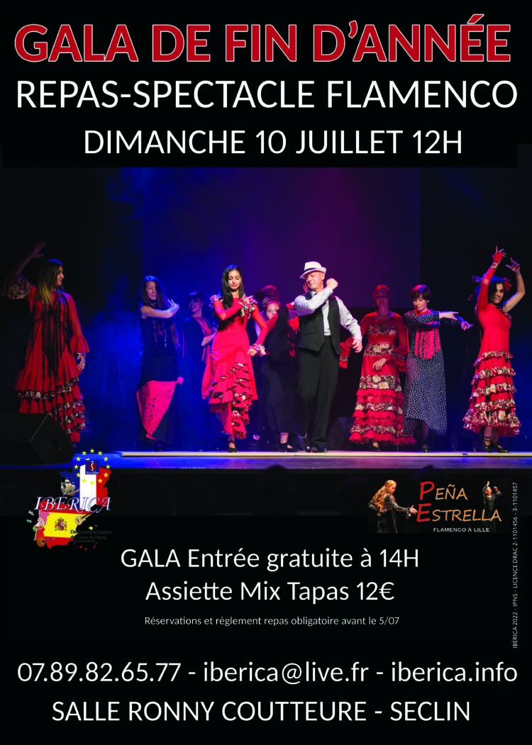 Flamenco Lille Nord pas de Calais Picardie Hauts de France