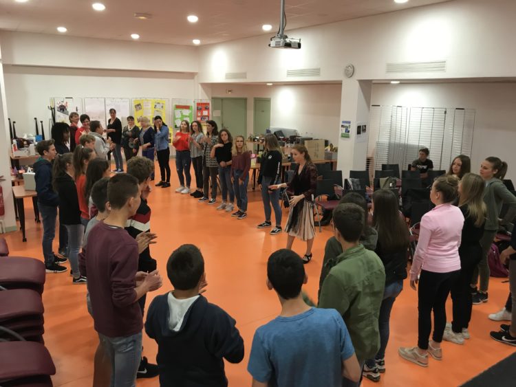 Flamenco Intervention scolaire France Nord pas de Calais Lille Amiens Paris rouen Reims