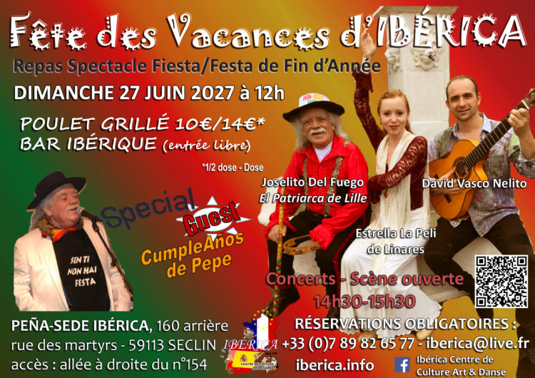 RESTAURANT ESPAGNOL PORTUGAIS LILLE HAUTS DE FRANCE CONCERT SPECTACLE CABARET